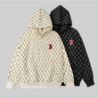 Áo hoodie , Áo Hoodie Zip The Bad Good Chất Nỉ bông Họa Tiết Monogram Kiểu Dáng Unisex