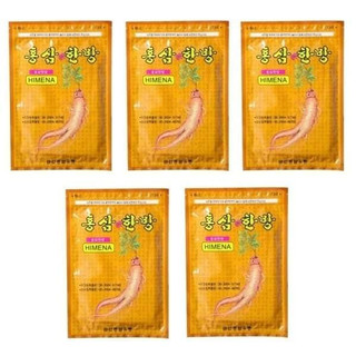 Com bo 6 gói cao dán hồng sâm Hàn Quốc(120 miếng/6 gói)