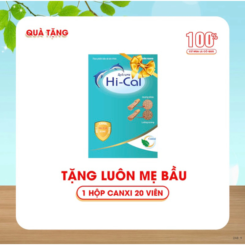Combo sắt canxi DHA vitamin Avisure phiên bản đặc biệt