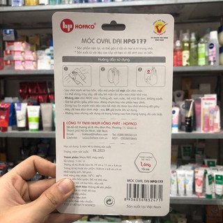 Móc Oval dán tường HOFACO-HPG177