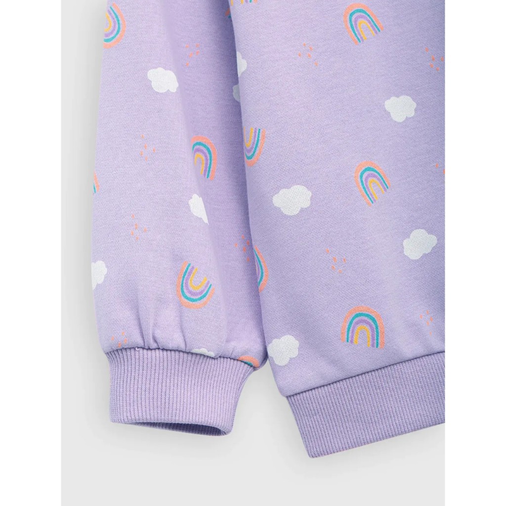 CANIFA Áo nỉ bé gái dài tay