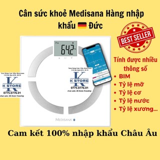 Cân sức khỏe Medisana Hàng nhập khẩu Đức cao cấp