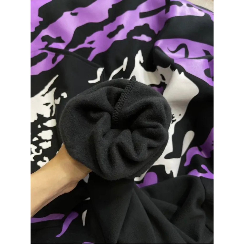 ÁO NỈ HOODIE SIU PHẨM ĐEN DÀY CÚC BẤM ĐÂU LÂU FULL