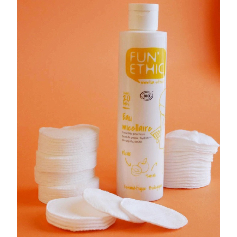 Tẩy trang Bio nội địa Pháp Fun Ethic Eau Micellaire 100% tự nhiên 200ml