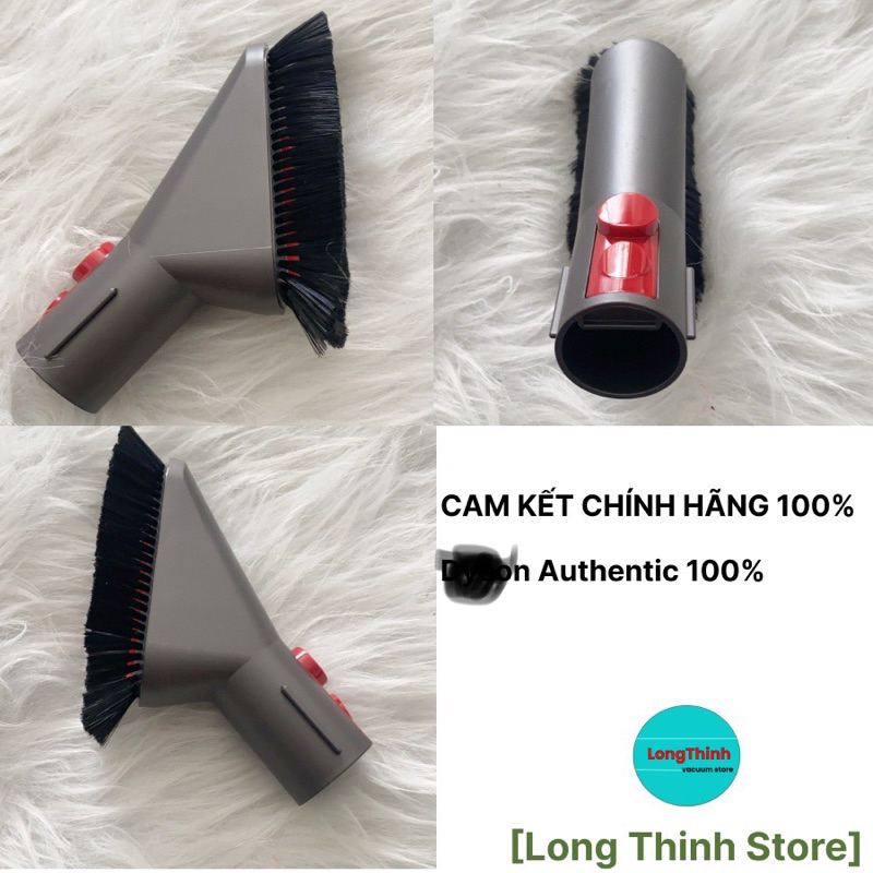 Chính hãng - Đầu hút bàn chải mini lông mềm máy hút bụi DYSON mini soft dusting brush tool