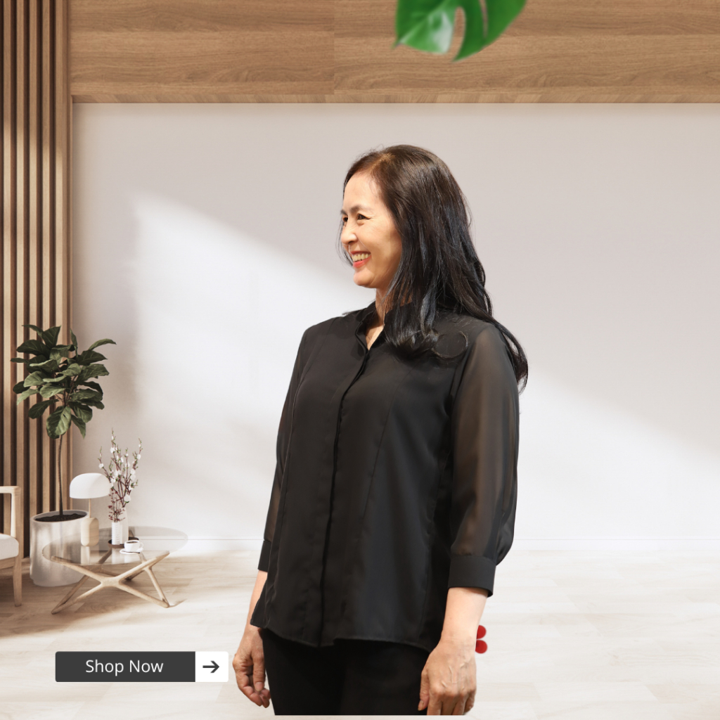 ÁO SƠ MI TRUNG NIÊN CAO CẤP  tk12