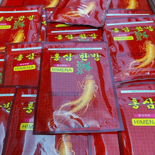 Cao dán hồng sâm himena hàn quốc, túi 20 miếng