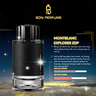 Nước hoa montblanc - explorer edp 10ml | bon perfume