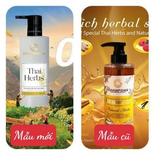 (deal soc)(yêu thich)(chinh hang)Dầu gội thảo dược ngăn rụng tóc CHANFONG 500ml thái lan