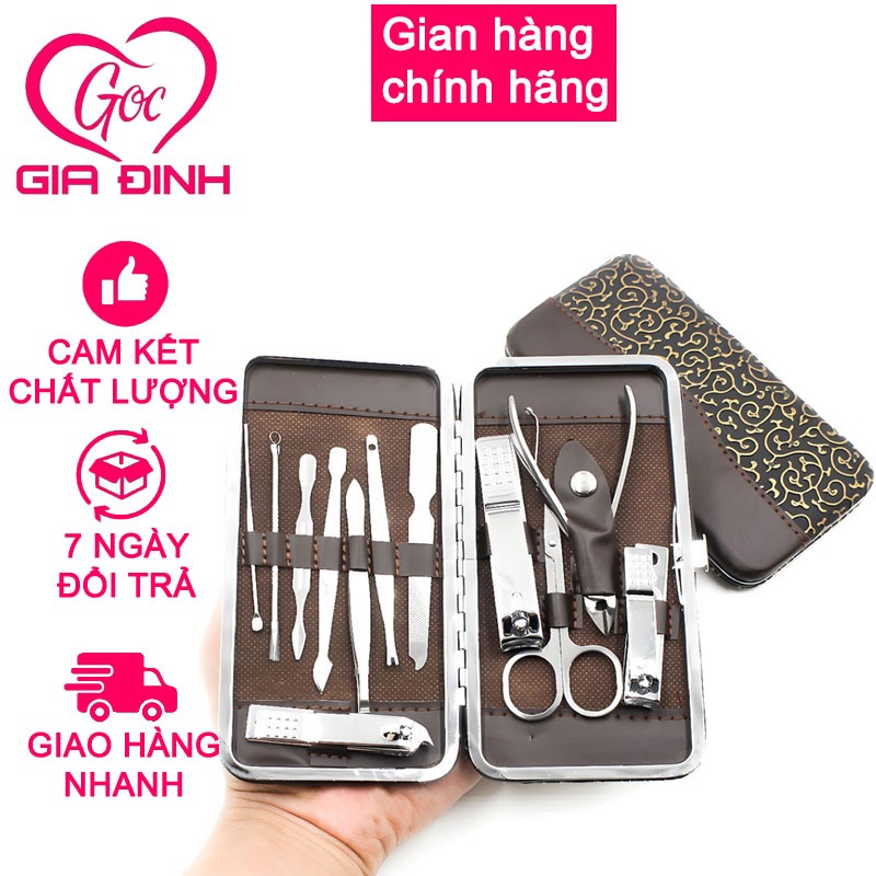 Bộ dụng cụ làm móng 12 món siêu bền đẹp