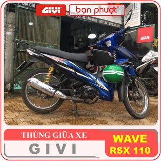 Thùng Giữa Givi Wave RSX 110 (2008>2011) - Thùng Đựng Đồ Giữa Xe Wave RSX 110 - Thùng Givi Wave RSX 110 - Bạn Phượt