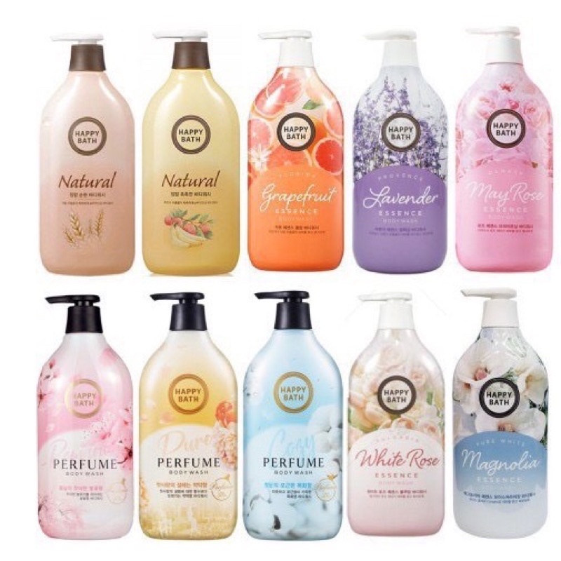 Sữa tắm dưỡng sáng da Happy Bath 900g