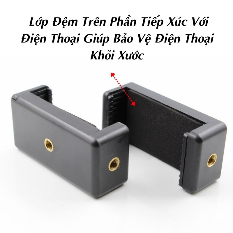 Đầu Kẹp Điện Thoại Dán Mặt Đồng Hồ Xe Máy, Nhỏ Gọn, Tiện Lợi - XS Store