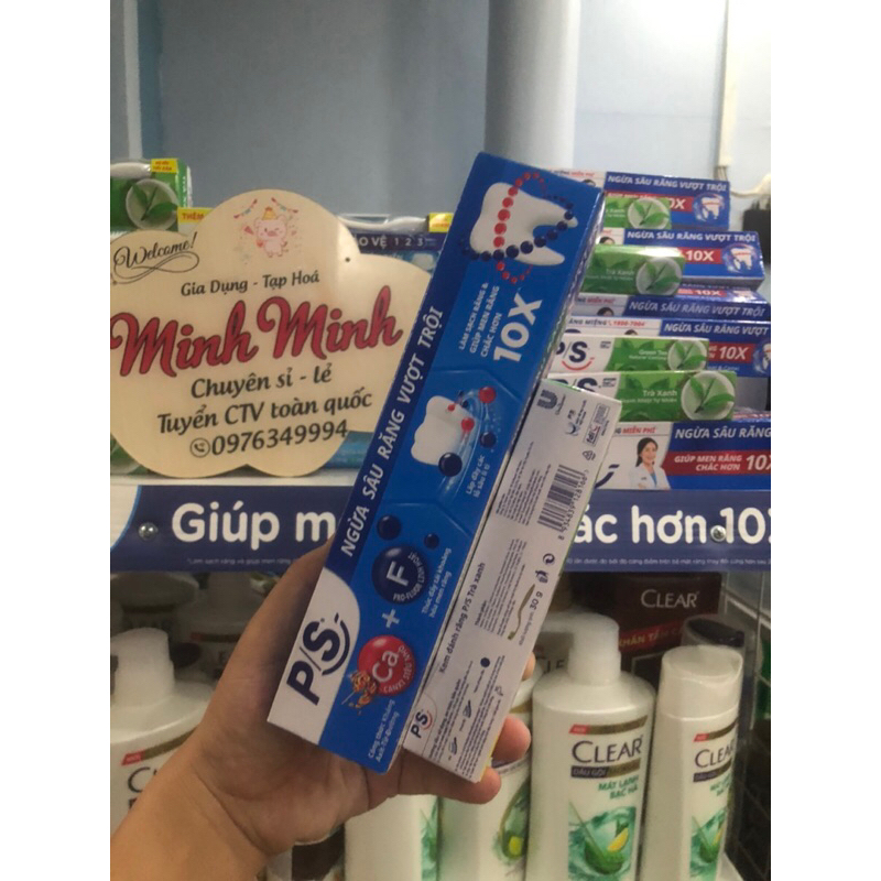 Kem đánh răng p/s ngừa sâu răng vượt trội 180g