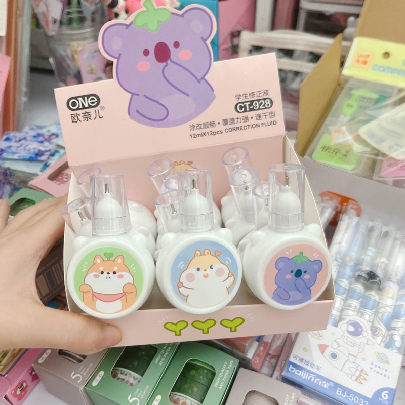 Bút xoá nước cute nhiều mẫu dễ thương