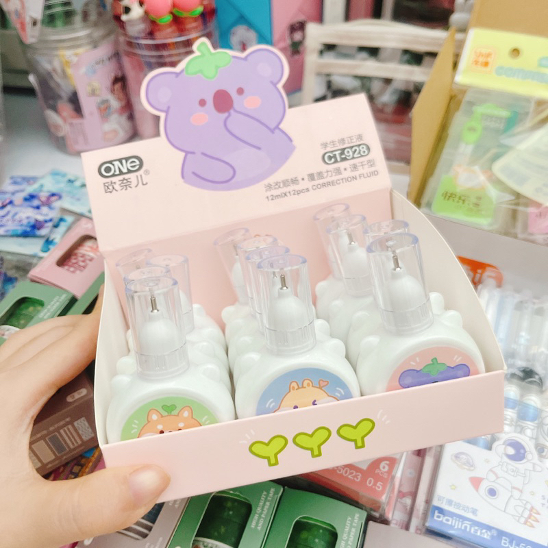 Bút xoá nước cute nhiều mẫu dễ thương