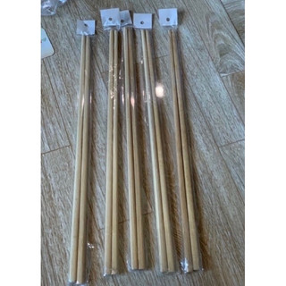 Đũa gỗ xào cán dài 38cm