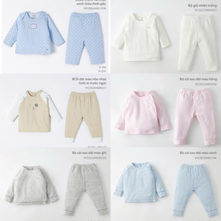 Bộ nỉ mỏng giữ nhiệt NOUS size 9m đến 3y