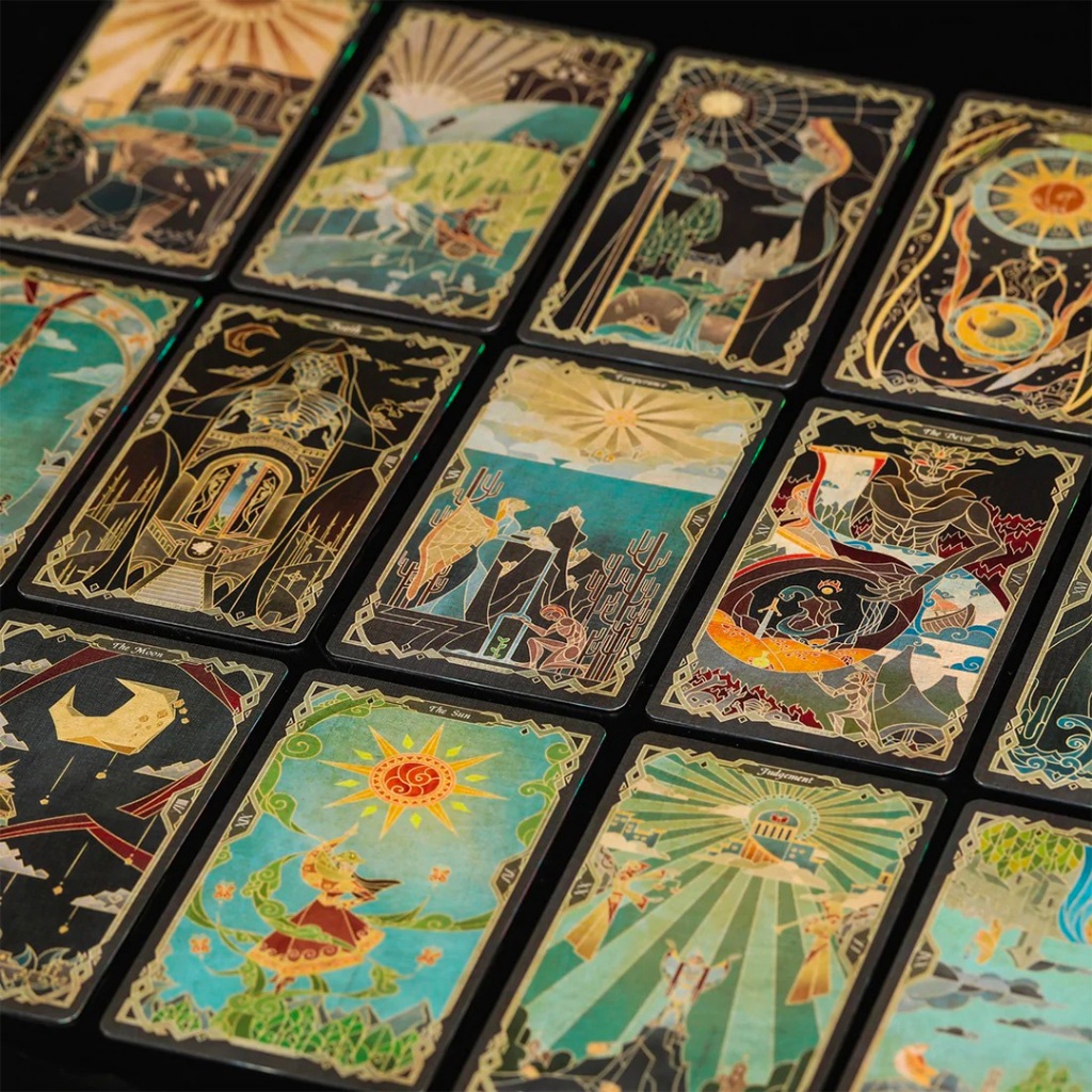 Bài Broken Mirror Tarot  – Obsidian