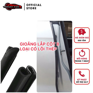 Gioăng cao su cột B lõi thép theo mét cho xe ô tô  Gioăng trụ B loại tốt giảm sóc Cách âm, cách nhiệt, chống nước