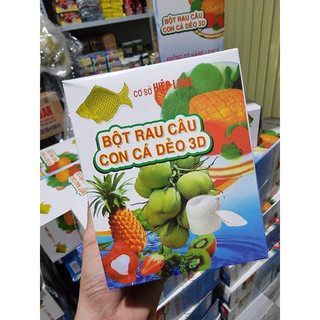 Bột rau câu con cá dẻo-giòn Hiệp Long gói nhỏ