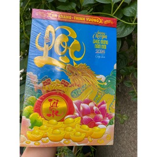 Bloc lịch tết siêu đại 2024- kích thước 20x30cm