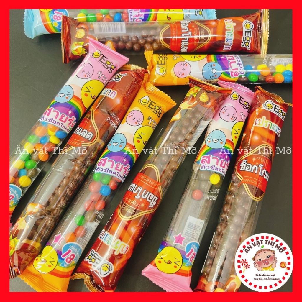 Kẹo socola sữa viên Thái Lan