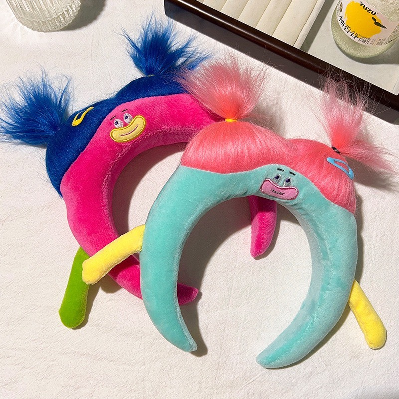 CC57 Cài tóc băng đô nữ búp bê vô tri ngộ nghĩnh dễ thương