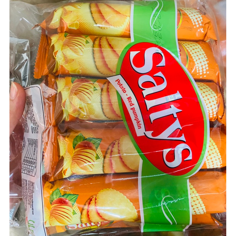 Bánh khoai tây Saltys vị bí ngô