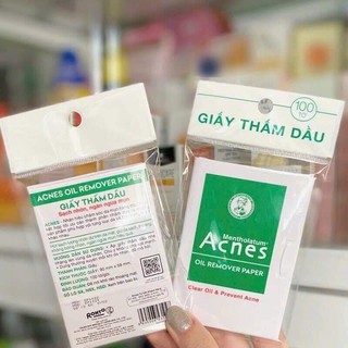 Giấy thấm dầu Acnes 50 tờ