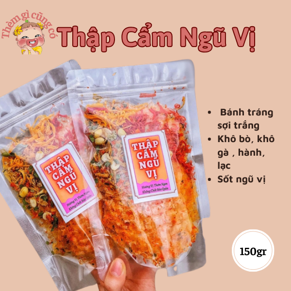 Bánh Tráng Thập cẩm ngũ vị