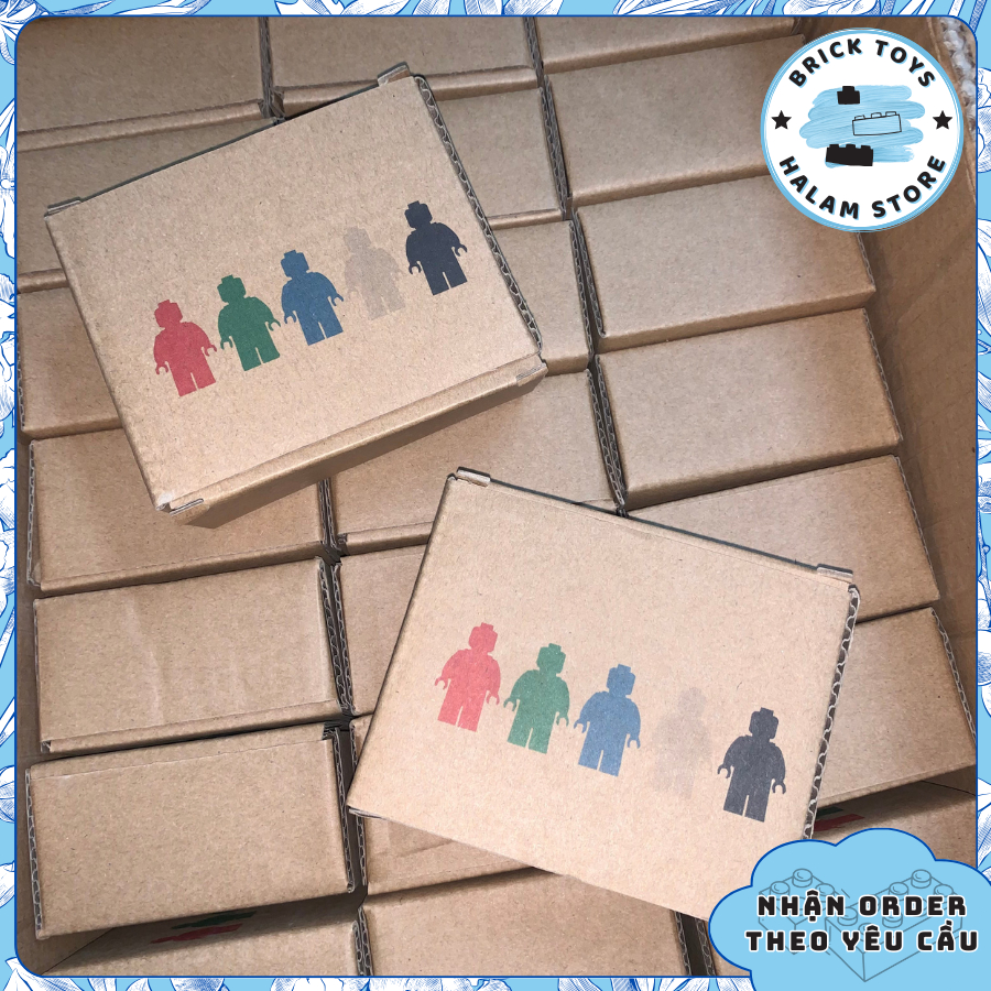 Mô hình lắp ráp Combo 5 minifigures Ninjago DX Dragon Suit - Đồ chơi lắp ghép xếp hình nhân vật Ninja