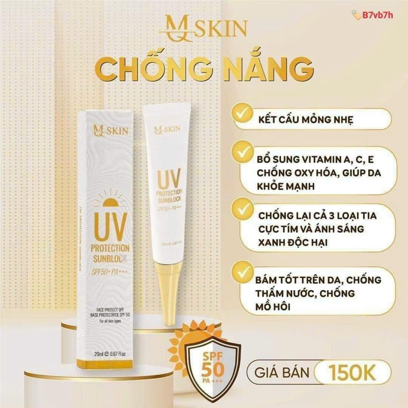 Combo Cao nám sâm vàng Mq skin