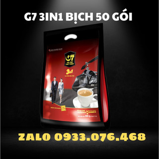 Cà phê g7 3in1 - bịch 50 sachets 16gr