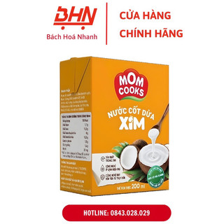 Hộp nước cốt dừa xim mom cooks 200ml