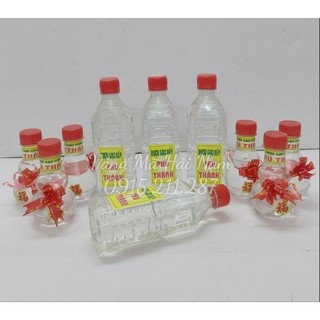 Rượu cúng - chai lớn & chai hồ lô nhỏ