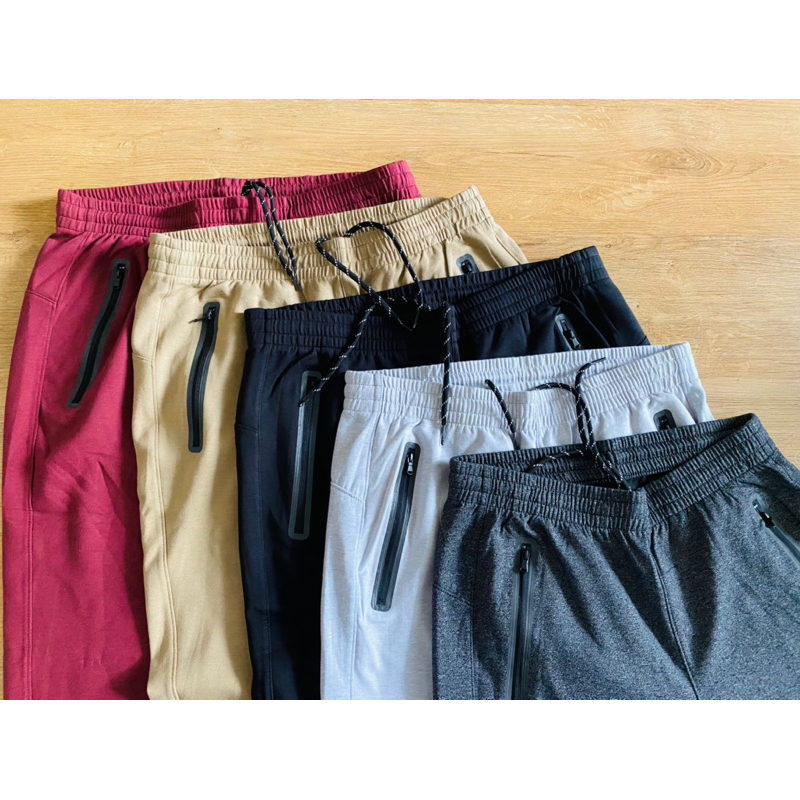 Quần jogger nỉ dynamic nam xuất dư xịn