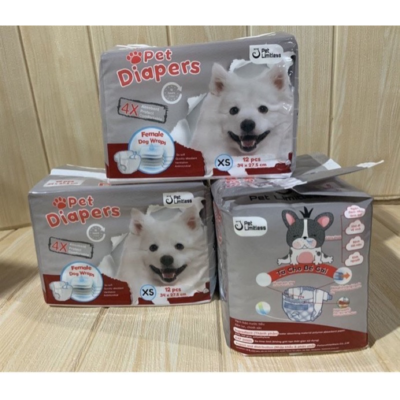 bỉm cho chó mèo đực và cái