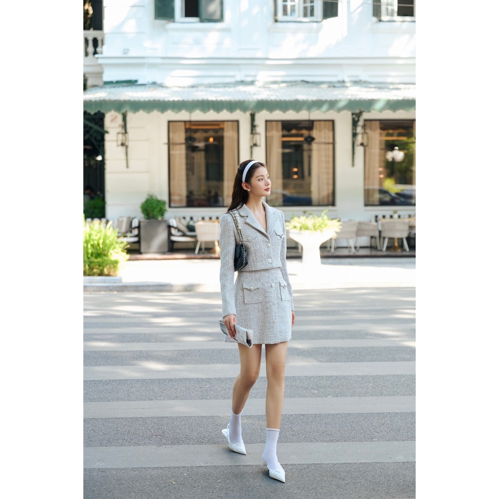 BSZ13 - Luna Tweed Skirt