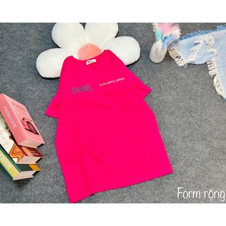 Áo form RỘNG 979 (Chữ in nổi cá tính, trẻ trung, năng động)