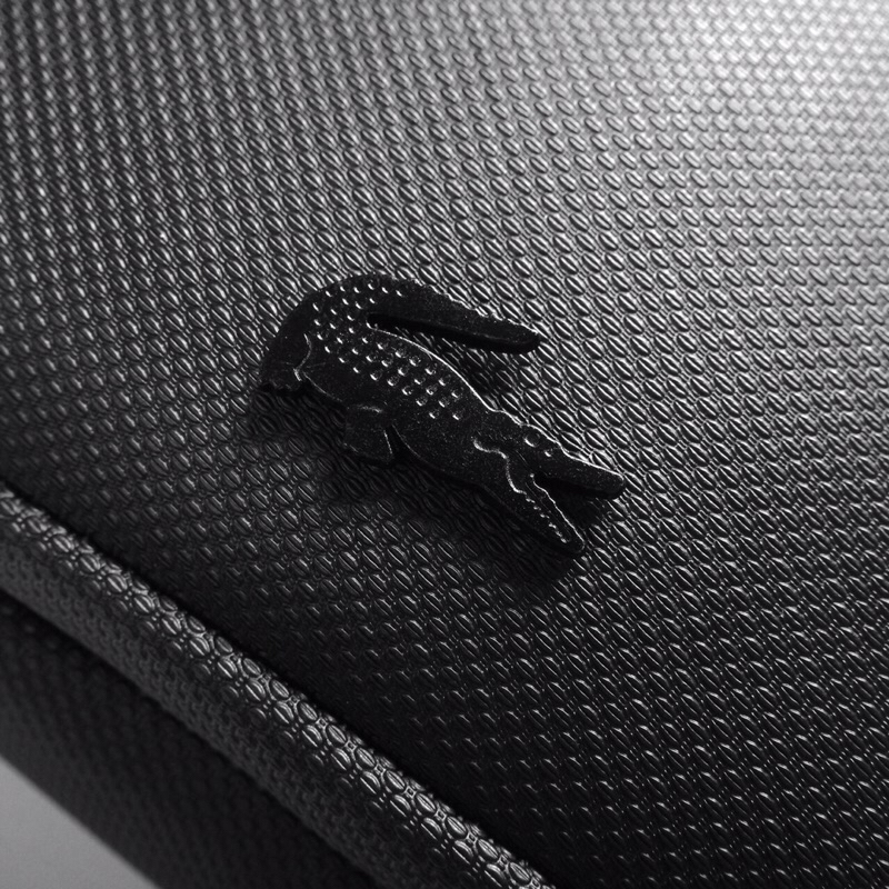 Túi đeo chéo LC Classic thiết kế đơn giản dây đeo chắc chắn form đẹp - Túi chéo màu đen chất liệu da si BÁNH MÌ STORE