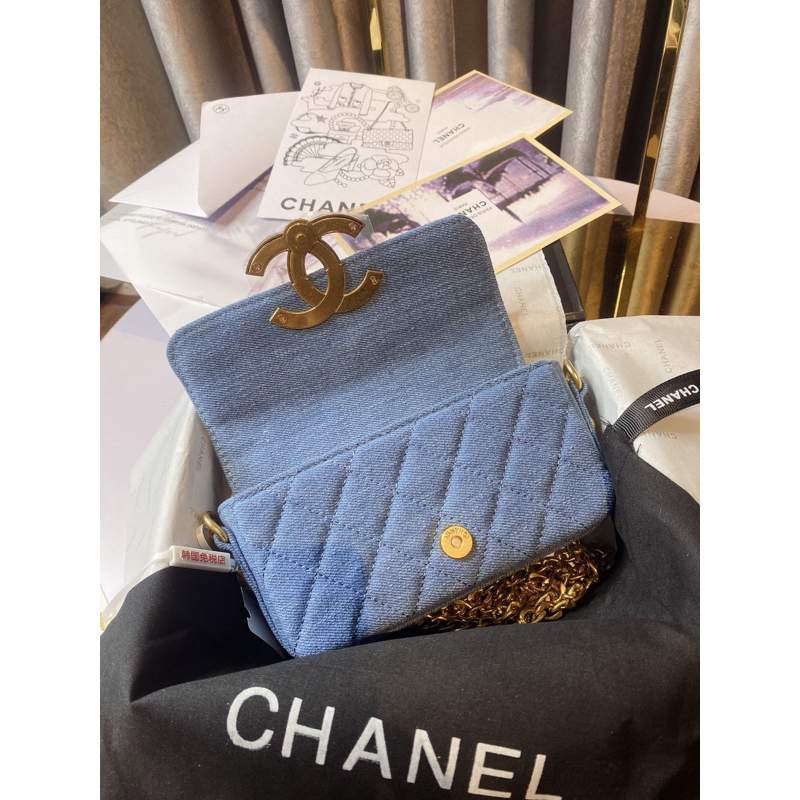 Túi đeo chéo cha nel box nam châm đẹp sz 20