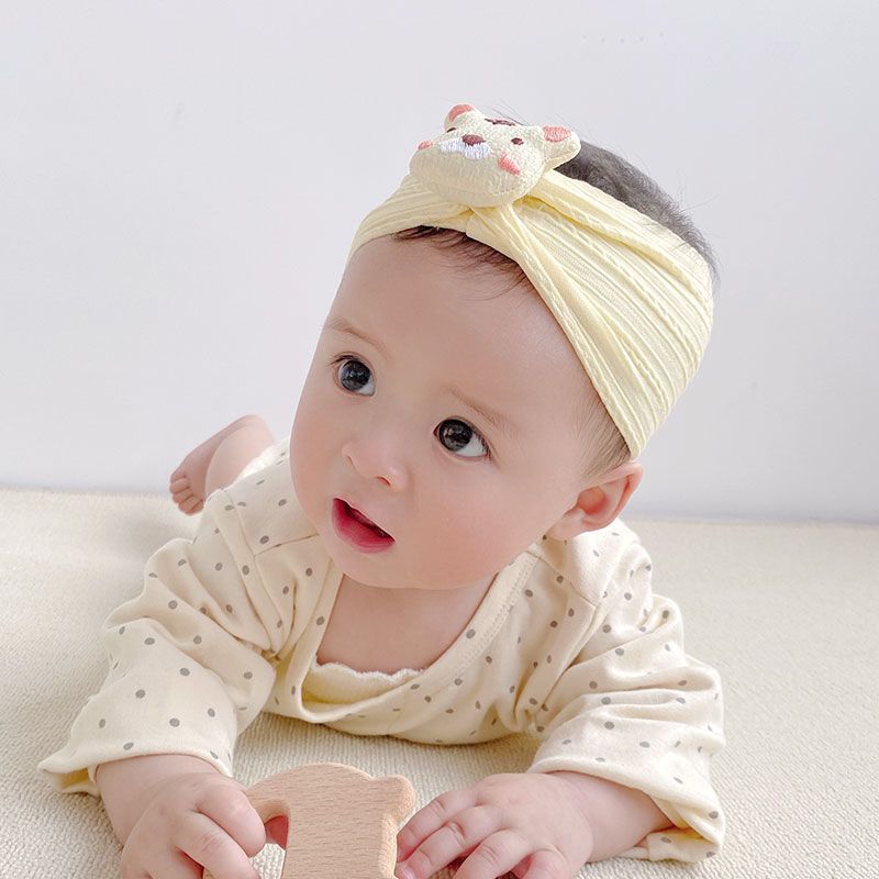 Băng đô cho bé gái 0-2 tuổi, Turban hình thỏ và hổ phong cách hàn quốc đáng yêu cho bé Bunakids PK02