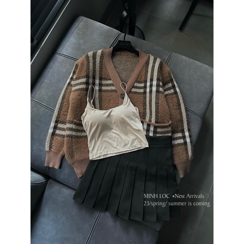 Áo khoác cadigan bbr hàng loại 1