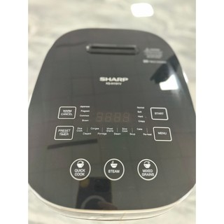 Nồi Cơm Cao Tần Sharp 1.8 lít KS-IH191V-BK ĐEN