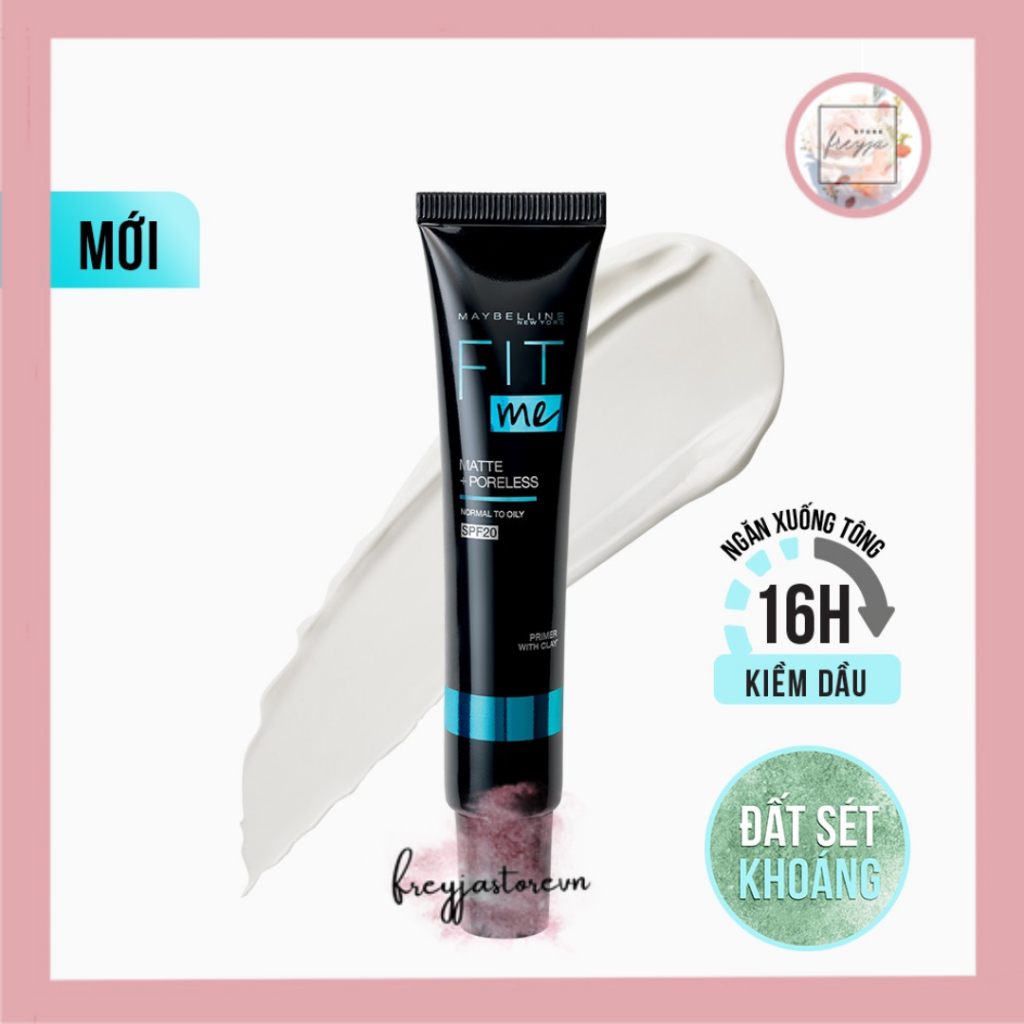 Kem Lót Maybelline Fit Me Matte + Poreless Kiềm Dầu Spf20 30ml - Freyja.Store