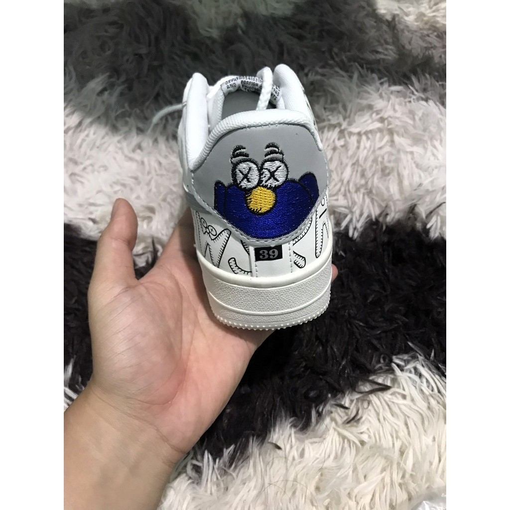 Giày Thể thao sneakers NI'KE air force 1,AF1 BEARBRICK hot trend 2023 full size36-43