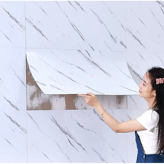 Tấm dán tường pvc kt 60x30cm