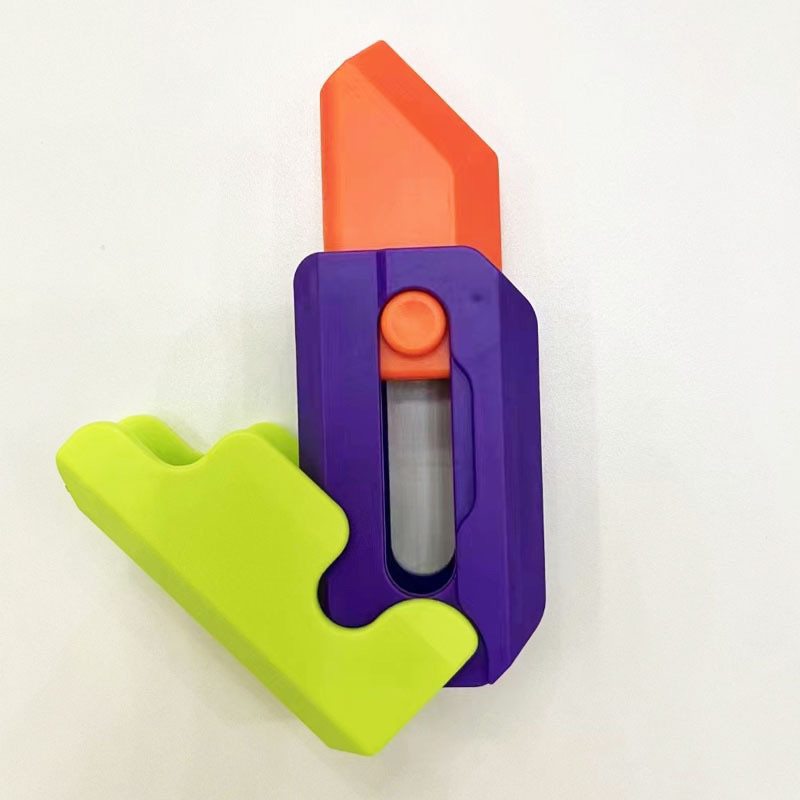 Đồ Chơi 3D Súng M1911, Dao cà rốt hình Đinh Ba hottrend 2023