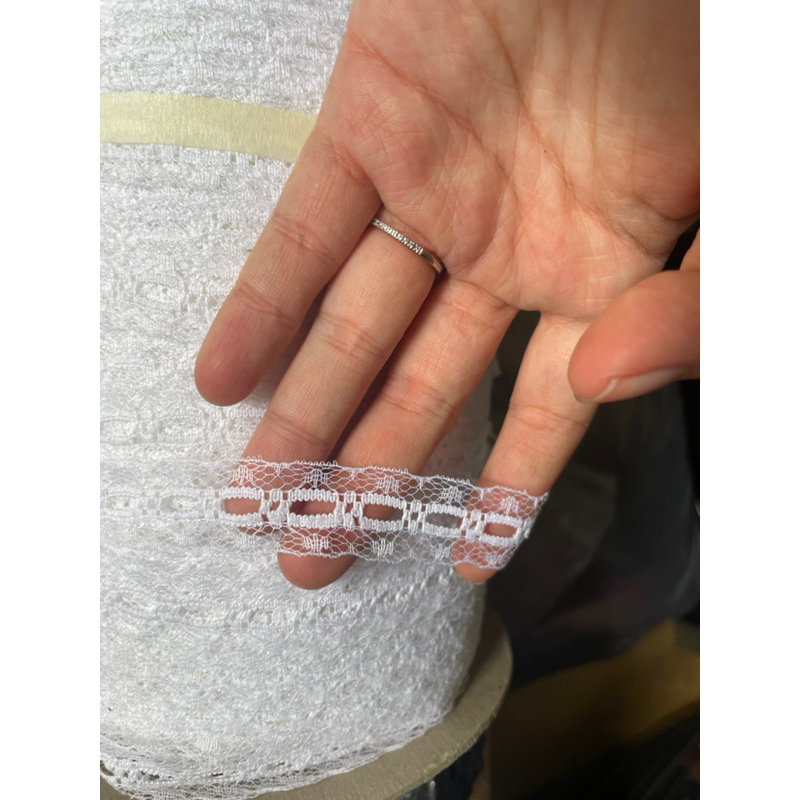 10m ren cotton nhét ribbon phối đồ